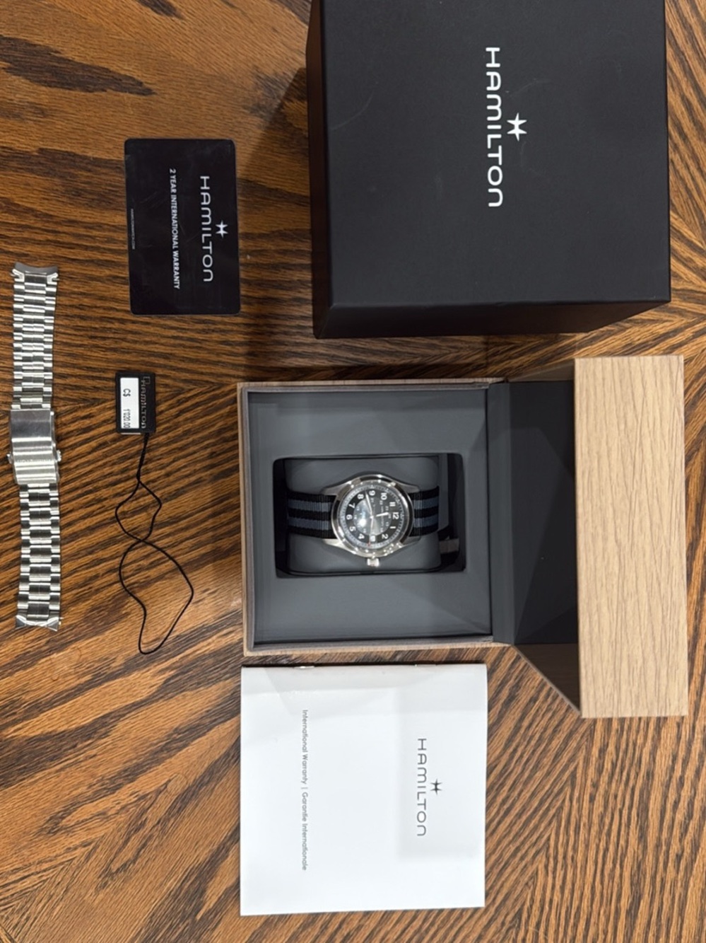 Hamilton Khaki Field Auto 38mm full set